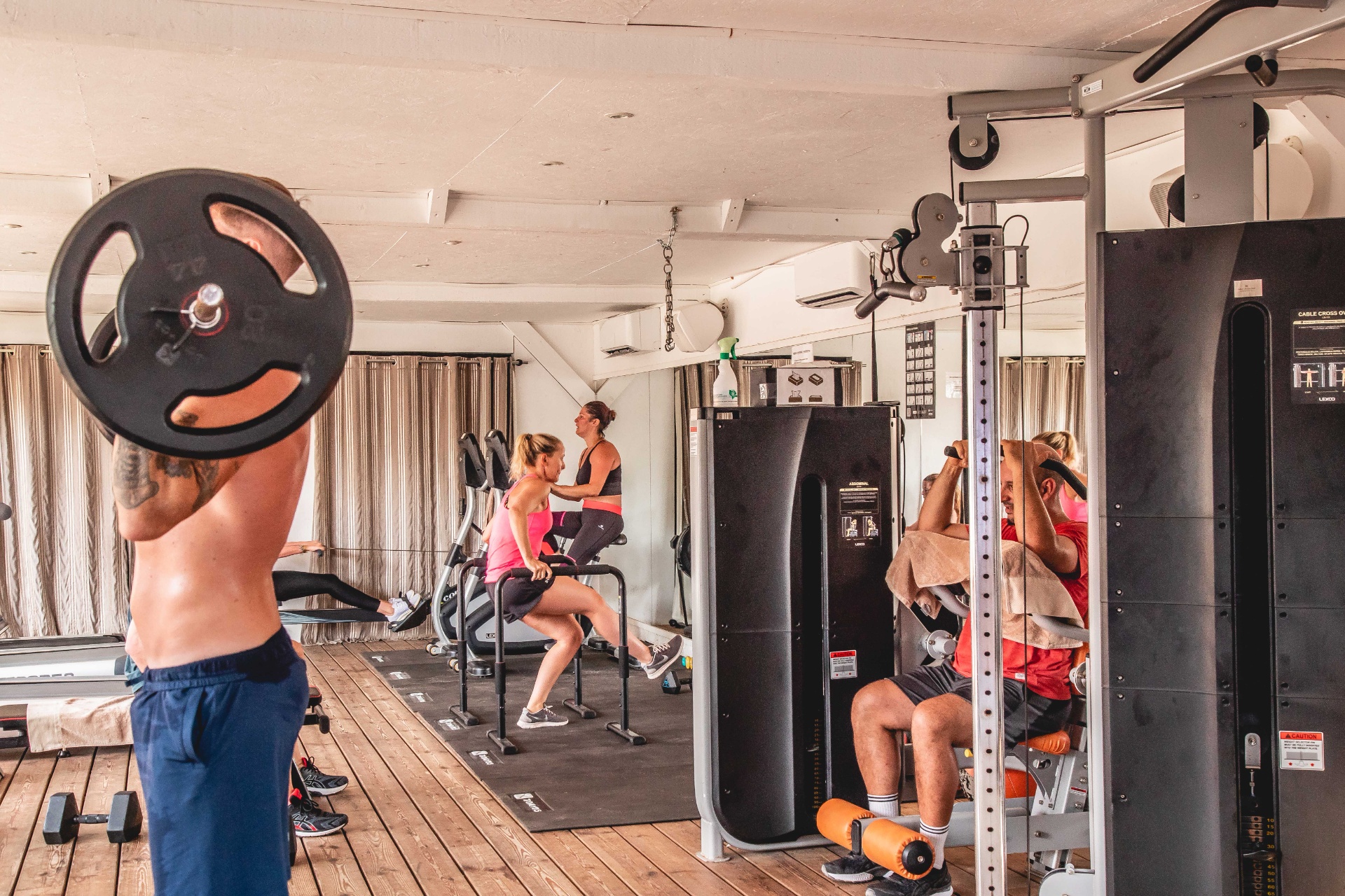 Fitness room at Kon Tiki