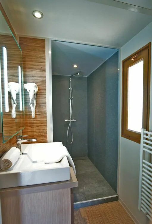 Bathroom with Italian shower